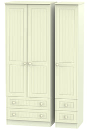 Warwick 3 Door 4 Drawer Tall Wardrobe