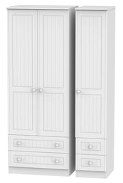 Warwick 3 Door 4 Drawer Tall Wardrobe