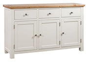 Dorset Painted Oak Sideboard with 3 Doors