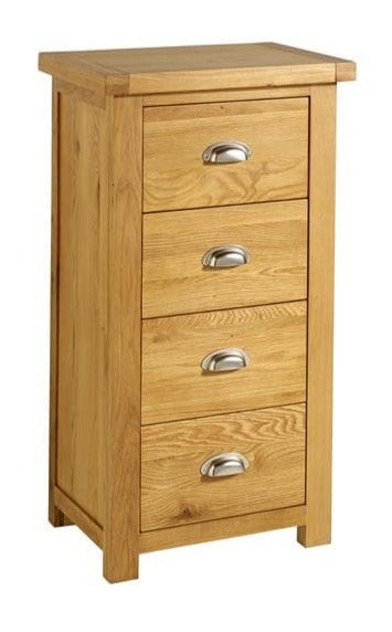 Woburn 4 Drawer Narrow Chest Of Drawers