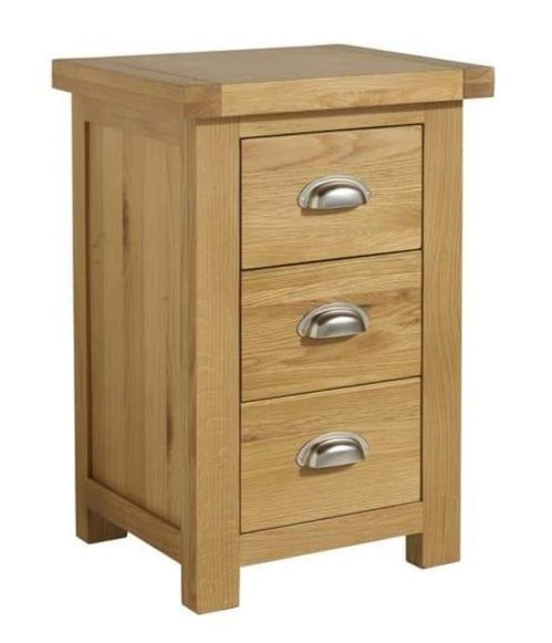 Woburn Large 3 Drawer Bedside Table