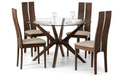 Chelsea Glass Top Dining Table