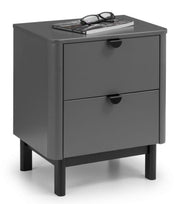 Chloe 2 Drawer Bedside