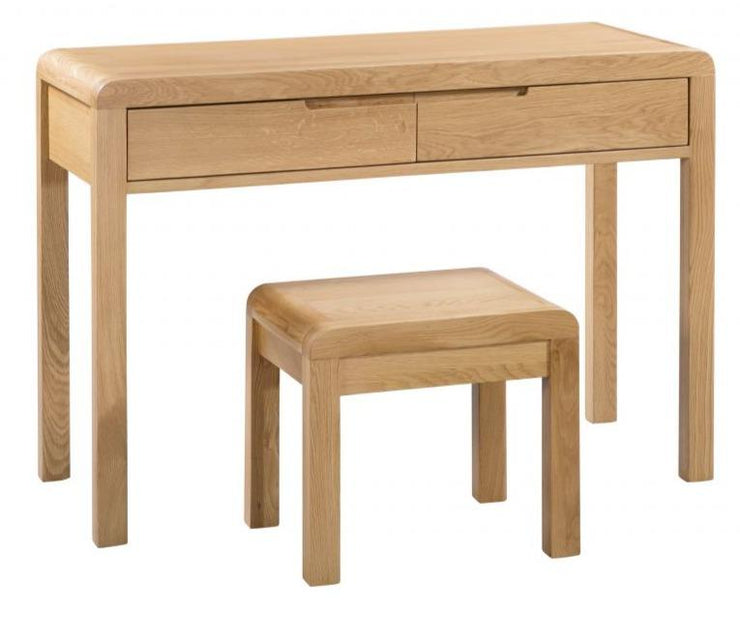 Curve 2 Drawer Dressing Table & Stool