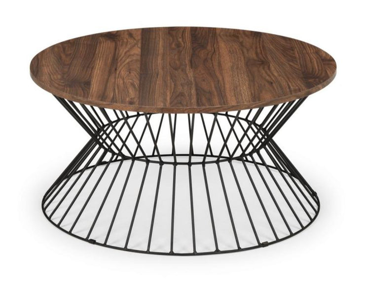 Jersey Round Wire Coffee Table - Various Colours