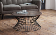 Jersey Round Wire Coffee Table - Various Colours