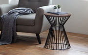 Jersey Round Wire Lamp Table - Various Colours