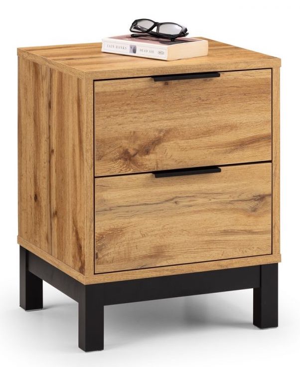 Bali 2 Drawer Bedside Table