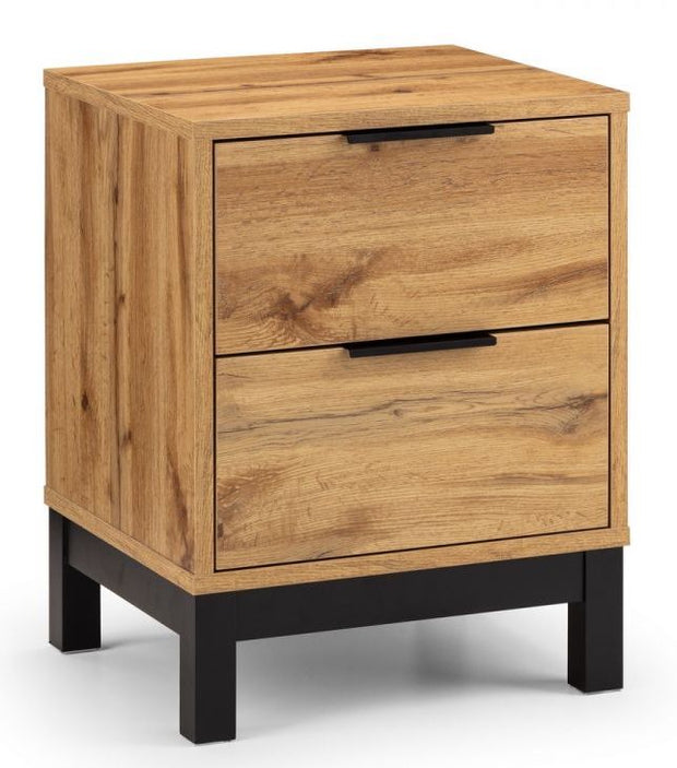 Bali 2 Drawer Bedside Table