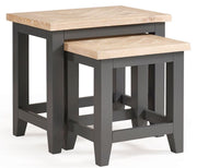 Bordeaux Nest of Tables - Dark Grey