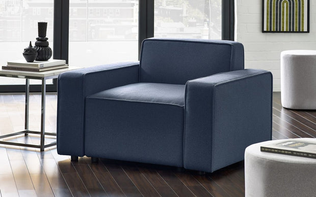 Lago Combination Sofa - Blue