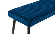 Luxe Low Bench - Blue