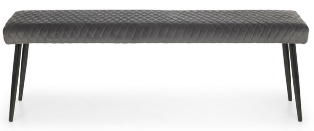 Luxe Low Bench - Grey