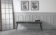 Luxe Low Bench - Grey