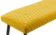 Luxe Low Bench - Mustard