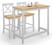 Marlow Bar Set - Grey & Oak