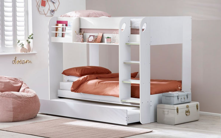 Mars Bunk & Underbed - All White