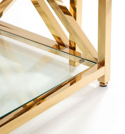 Miami Nest Of Tables - Gold