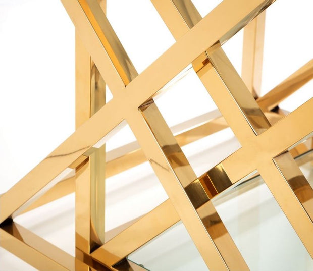 Miami Nest Of Tables - Gold