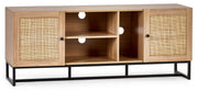 Padstow TV Unit - Oak