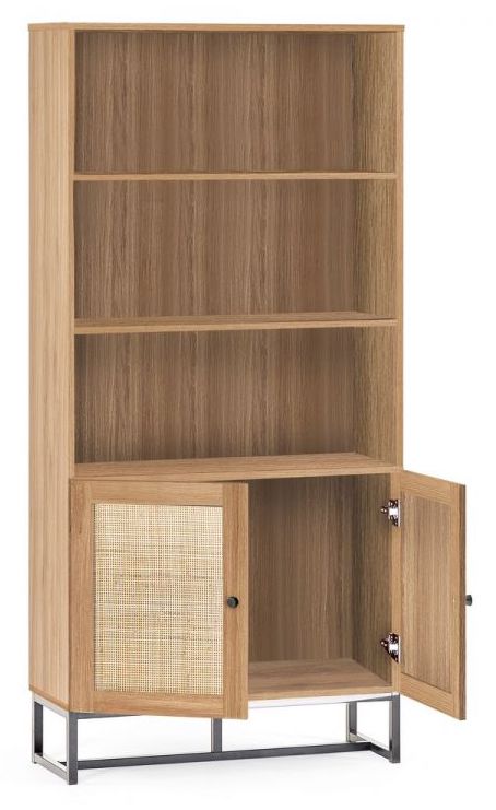 Padstow Tall Bookcase - Oak