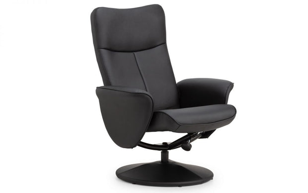 Lugano Recliner & Stool