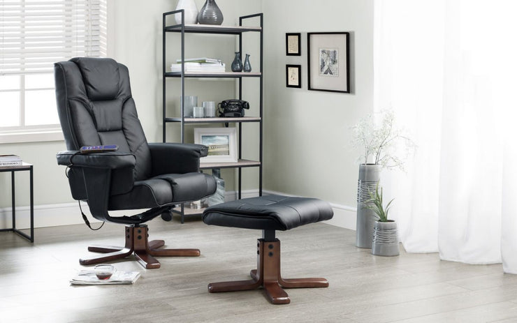 Malmo Massage Recliner & Stool