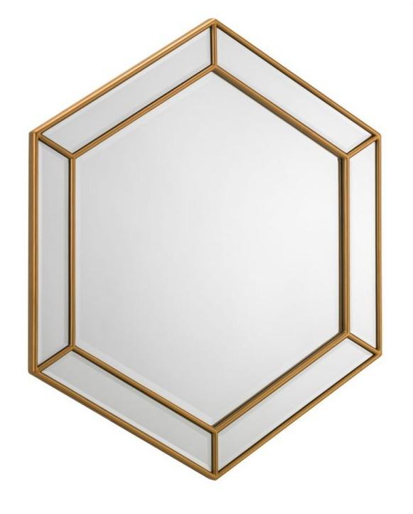 Melody Hexagonal Mirror