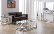 Miami Console Table - Silver