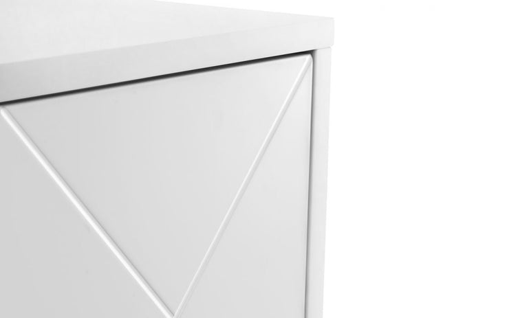 Moritz 4 Drawer Chest - White