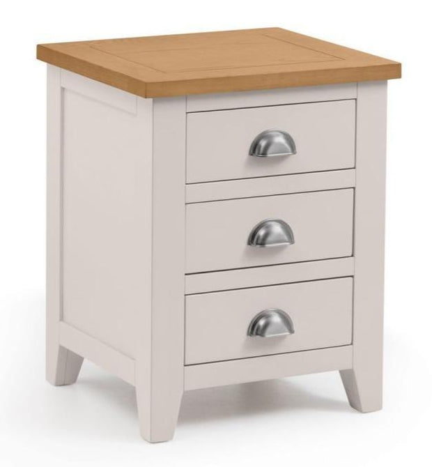 Richmond 3 Drawer Bedside Table