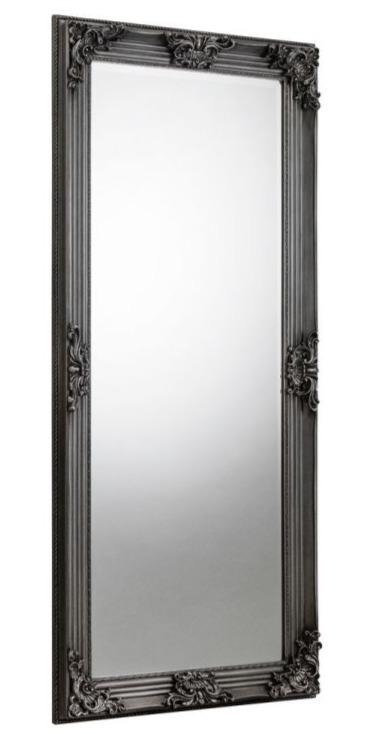 Rococo Pewter Lean-to Dress Mirror