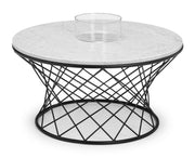 Trevi Real Marble Coffee Table